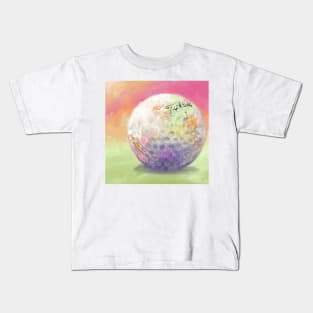 Pretty Golfball Kids T-Shirt